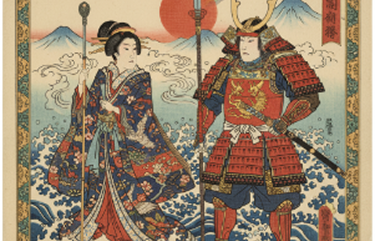 Left: Izanami-no-Mikoto Right: Izanagi-no-Mikoto