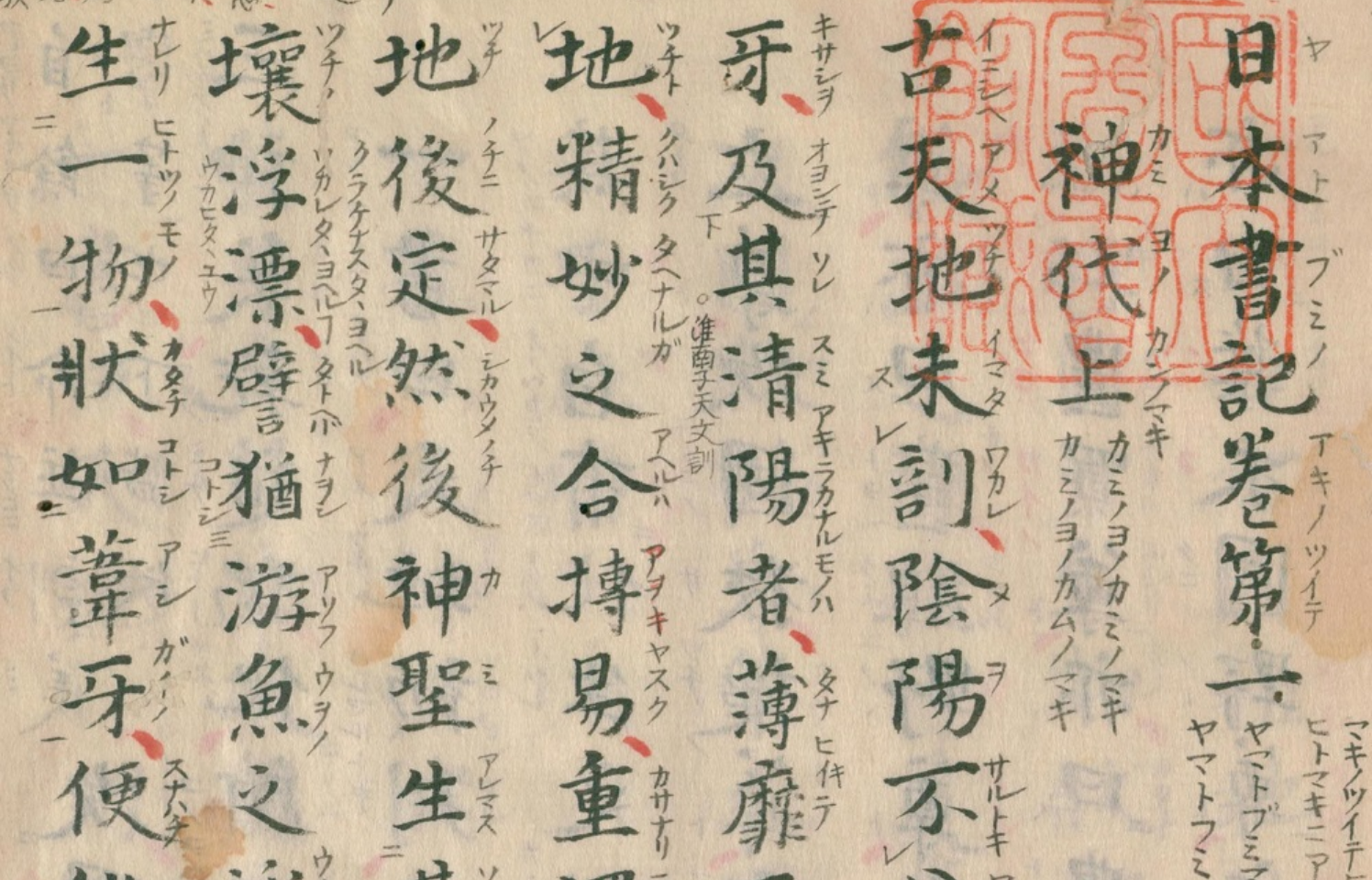 Left: Izanami-no-Mikoto Right: Izanagi-no-Mikoto